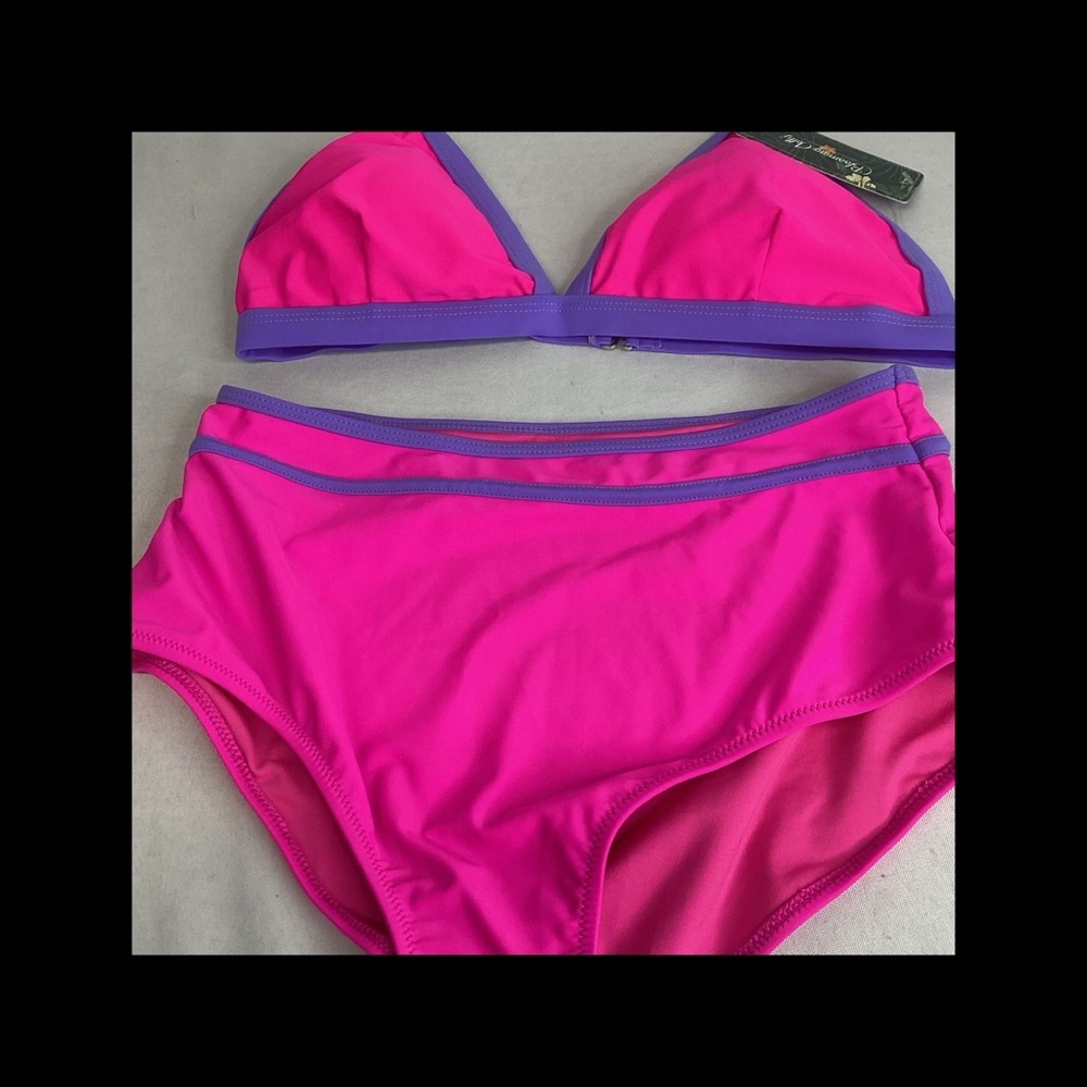Pink and Purple Bikini Set - Picture 5 of 5